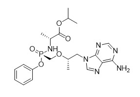 Phosphoryl (fenoxi) oxy) de metilo del Isopropyl ((S) - ((((S) - 1 (6-amino-9H-purin-9-yl) propan-2-yl))) - pureza el 95% de D-alaninate