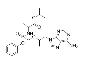 Phosphoryl (fenoxi) oxy) de metilo del Isopropyl ((SENIOR) - ((((R) - 1 (6-amino-9H-purin-9-yl) propan-2-yl))) - pureza el 95% de D-alaninate