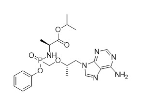 Isopropilo S 1- 6-amino-9H-purina-9-il Propan-2-il Oxy Methyl Phenoxy Phosphoryl -L-alanate Para la pureza de TFA 95%