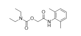 2-((2,6-dimetilfenil) amino)-2-oxoetil dietilcarbamato para la impureza de leostesina Polvo blanco Pureza 97%