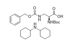 CAS No 65710-58-9 aminoácidos especiales Boc Dap Z OH DCHA C28H45N3O6