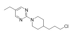 C14H22ClN3 Productos químicos personalizados 267.80 2 4 3 Cloropropil piperidina 1 Yl 5 Etilpirimidina