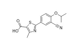 COA CAS No 144060-52-6 2 3 4 ácido carboxílico Cyano de Isopropoxyphenyl 4 Methylthiazole 5